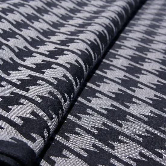 Didymos Hahnentritt Antrasiet detail